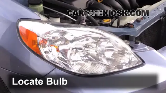 2008 Toyota Matrix XR 1.8L 4 Cyl. Lights Headlight (replace bulb)